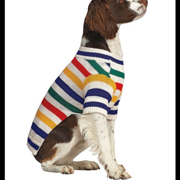 hudson bay dog sweater